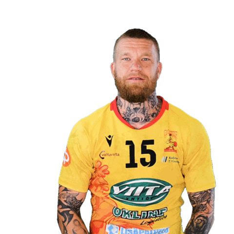 Handball Muscle Sticker by RiihimäenCocks