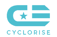 CycloriseLimited white cycling blink change Sticker