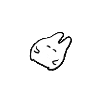 Rabbit Eat Sticker