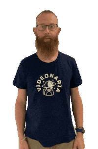 Look Pointing Sticker by videonaria