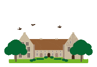 Kloster Sticker by muensterland