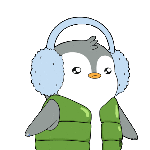 Scared Uh Oh Sticker by Pudgy Penguins