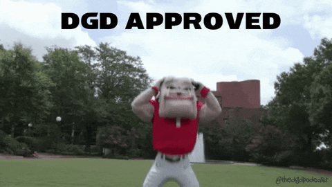 Thedgdpodcast giphyupload georgia approved uga GIF