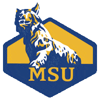 Montana State Bobcats Msu Sticker by Montana State University