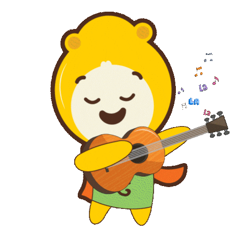 Guitarist Guitar Gif Sticker by Gumazing