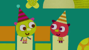 olobobtop happy fun animation smile GIF