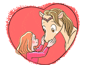 Horse Love Sticker by SparksNBlings