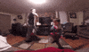 father and son GIF