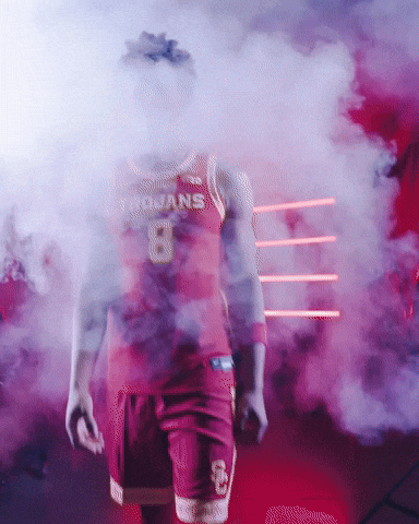 Basketball Easter GIF by USC Trojans