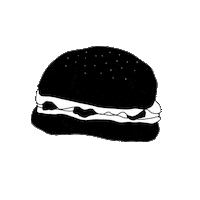 burger eat Sticker