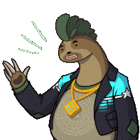 Scary Sticker by Star Forest