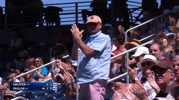 Us Open Tennis Clap GIF by US Open