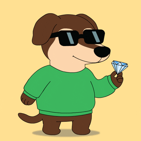 Hidden Gem Good Luck GIF by ChesterAbstract