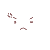 drawpiggyan angry pig unhappy piggy Sticker