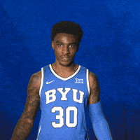Byu Basketball Celebration GIF by BYU Cougars