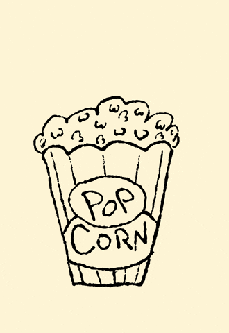 Cat Popcorn GIF by mikepop
