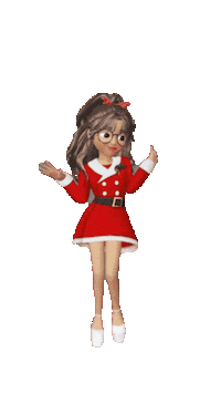 elistorycriativo girl xmas feliz natal menina Sticker
