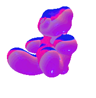 Rotate Gummy Bear Sticker by rhubarb