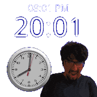 Twenty One 8Pm Sticker