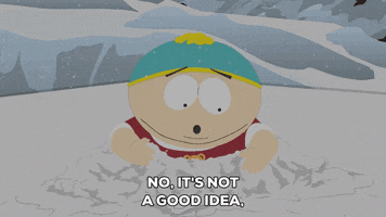 eric cartman snow GIF by South Park 