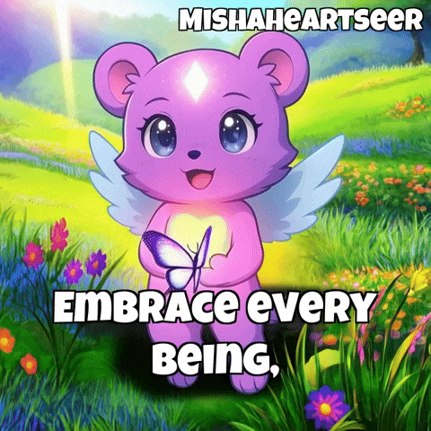 Butterfly Glow GIF by MishaHeartseer