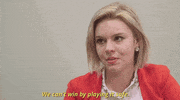 strategy we cant win by playing it safe GIF