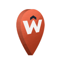 WillGuadalajara life orange will love us Sticker