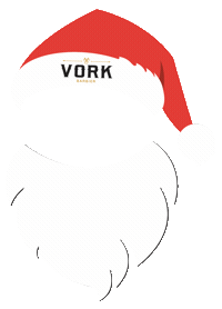 Christmas Barber Sticker by Vork Barbier