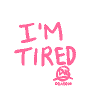 richie velazquez im tired Sticker by deladeso