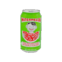 CAWYBOTTLINGINC watermelon cawy real cans cawy cans cawy can Sticker