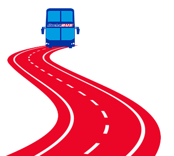 Flechabus giphyupload travel vacation sale Sticker