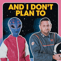No Way Space GIF by Tim Robinson