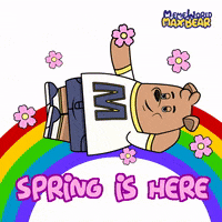 Rainbow Love GIF by Meme World of Max Bear