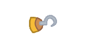 Hook Sticker by Allie the Ellie