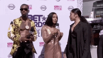 red carpet iphybetredcarpet2018 GIF by BET Awards