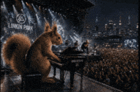 Linkin Park Squirrel GIF by Studio Voisier