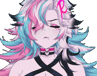 RavennaNya anime angry twitch vtuber Sticker