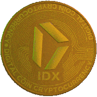 Bitcoin Blockchain Sticker by IDX Solana