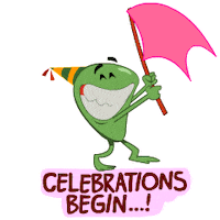 New Year Party Sticker by Afternoon films