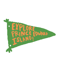 Explore Prince Edward Island Sticker by My Home Apparel
