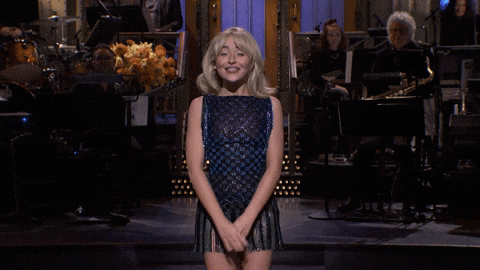 Sabrina Carpenter Snl GIF by Saturday Night Live