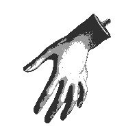 hand waving Sticker by loackme