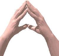 Art Hands Sticker by badblueprints