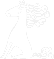 Horse Sticker by KukkiaDesign