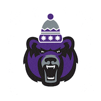 Christmas Snow Sticker by University of Central Arkansas