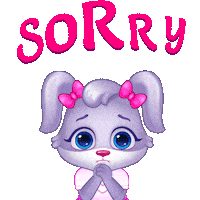 Sad I Am Sorry Sticker by Lucas and Friends by RV AppStudios