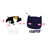 jayrisart art illustration cats new post Sticker
