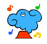 kagospo fight dance cheer go Sticker