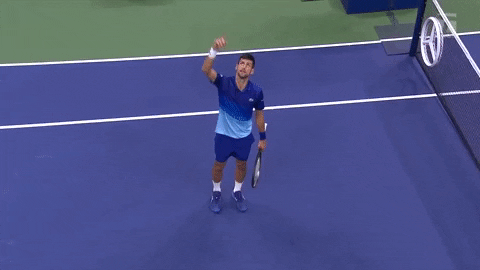 Look Up Us Open GIF by Tennis Channel