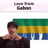 Ga Gabon Sticker